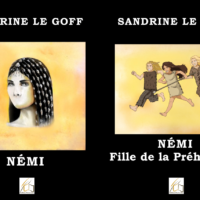 Némi et Némi fille de la préhistoire, pour les grands et les petits, par Sandrine Le Goff