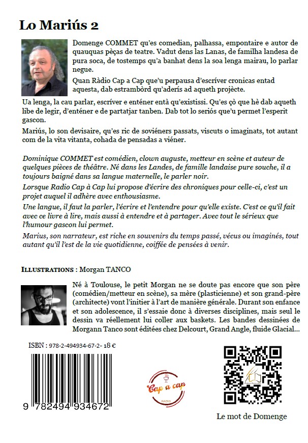 Lo Marius 2, en gascon, français et audio, 4ème Lo Marius 2, en gascon, français et audio, 4ème